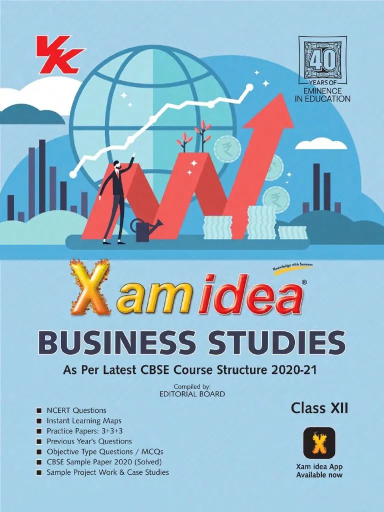 XAM IDEA Business Studies Class 12